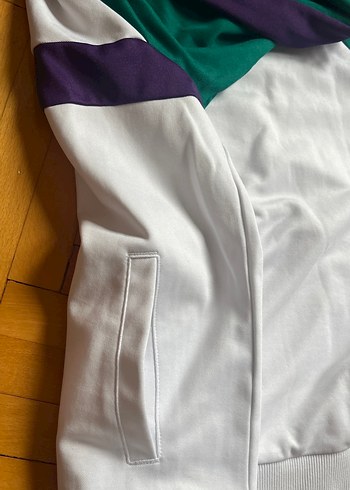 Beyaz Fila Yarım Fermuarlı Sweatshirt - Görsel 5