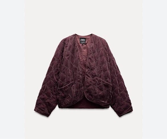 Zara Bordo Ceket