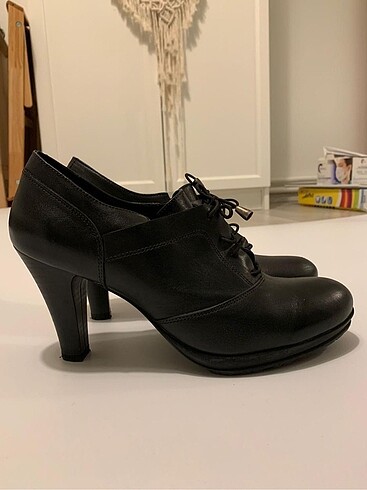 40 Beden siyah Renk Venüs Retro Vintage Topuklu Ayakkabı