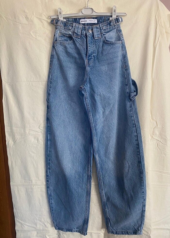 bershka baggy jean - Görsel 4