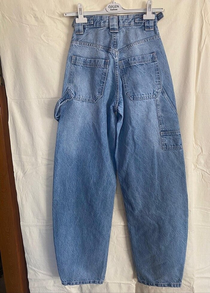 bershka baggy jean - Görsel 3