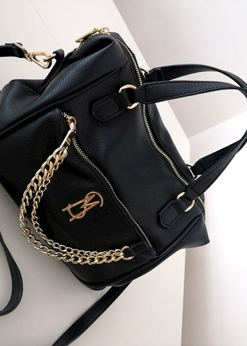 Beden siyah Renk Orjinal Steve Madden çanta