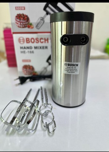 800W Beyaz Gri Mikser Çırpıcı Aparat Seti - Görsel 3