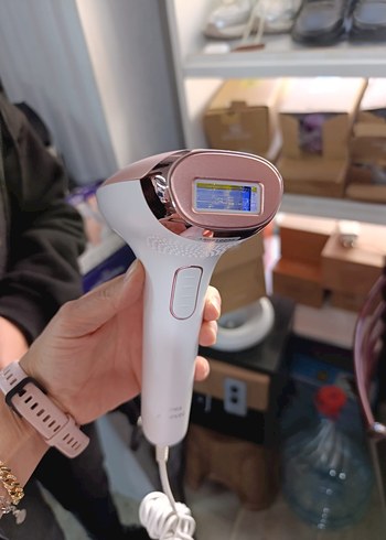 Pembe Pastel Lazer Epilasyon Cihazı - Görsel 2