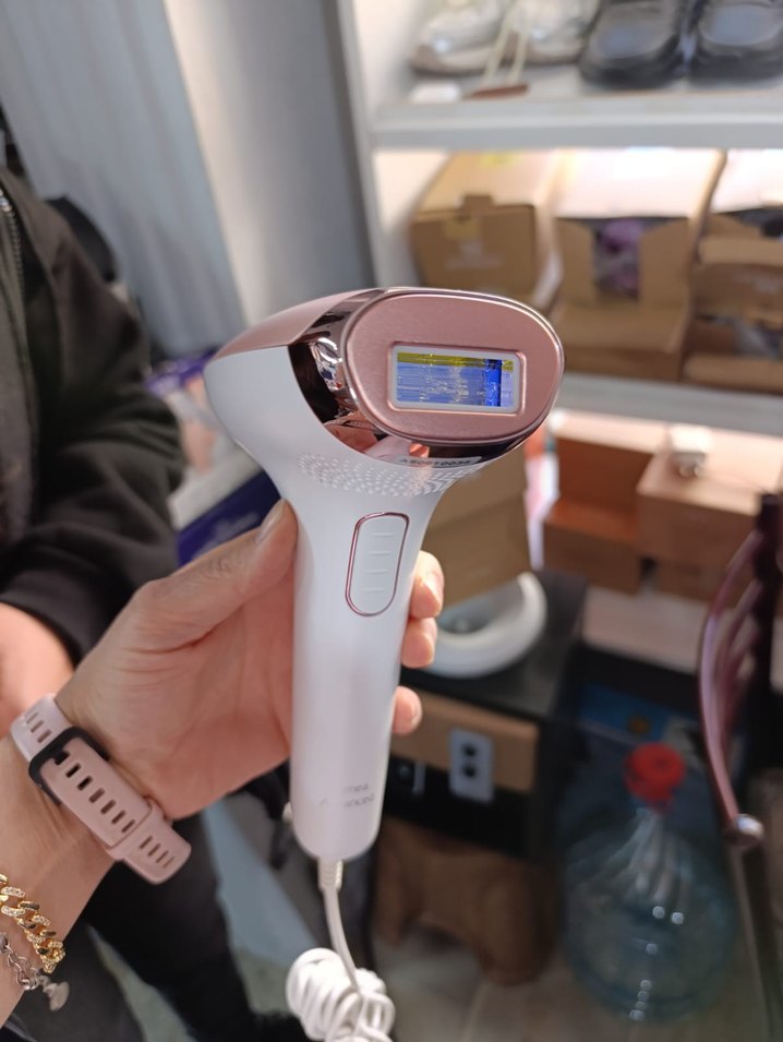 Pembe Pastel Lazer Epilasyon Cihazı - Görsel 2