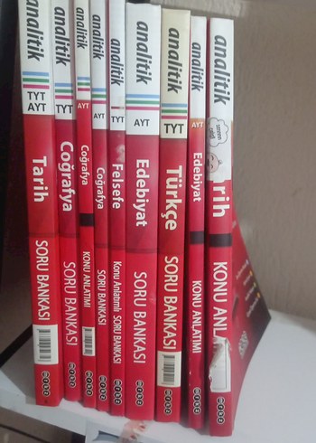 Beden Analitik TYT AYT Soru Bankası ve Konu Anlatımı Kitapları