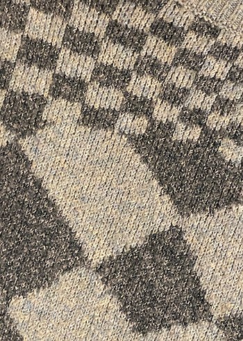 Mavi Pull&Bear Örgü Kadın Sweatshirt - Görsel 4