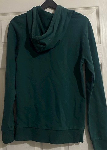 Jack&Jones Baskılı Yeşil Kapüşonlu Sweatshirt - Görsel 3