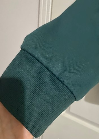 Jack&Jones Baskılı Yeşil Kapüşonlu Sweatshirt - Görsel 5