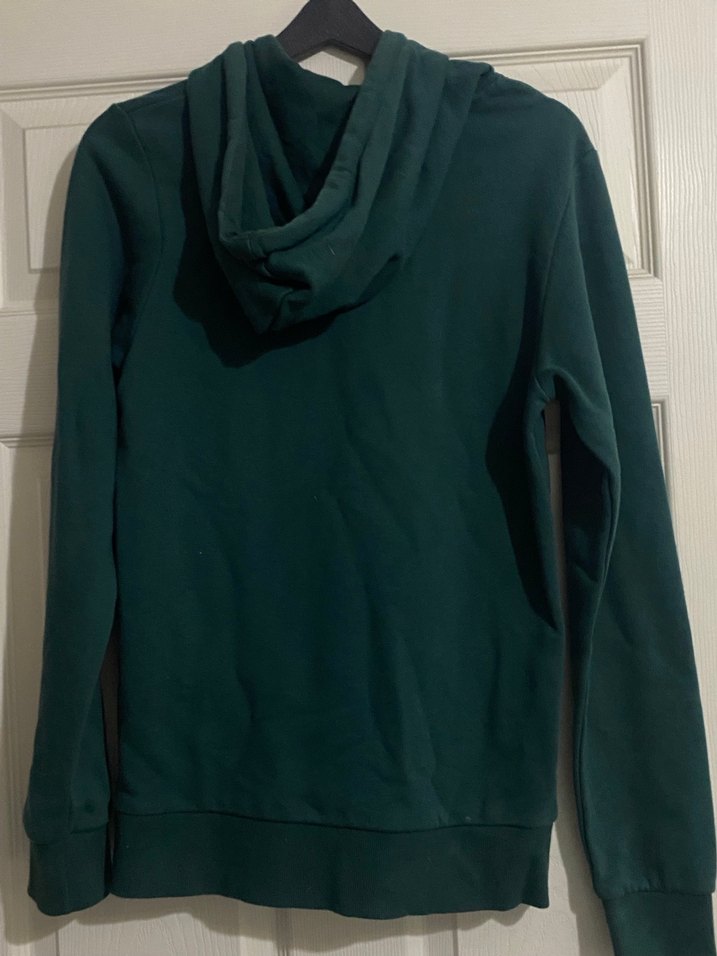 Jack&Jones Baskılı Yeşil Kapüşonlu Sweatshirt - Görsel 3