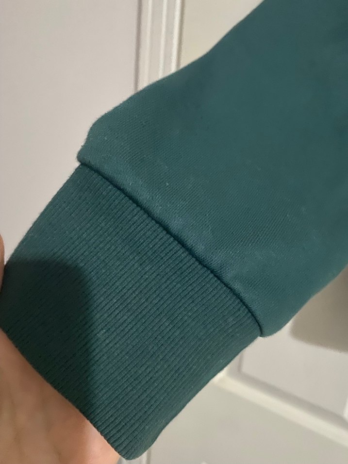 Jack&Jones Baskılı Yeşil Kapüşonlu Sweatshirt - Görsel 5