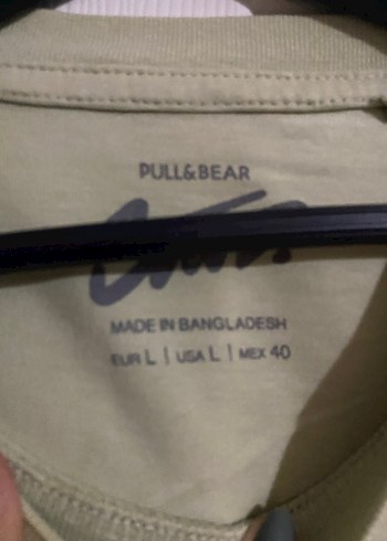 Yeşil Çiçek Baskılı Pull&Bear Tişört - Görsel 3