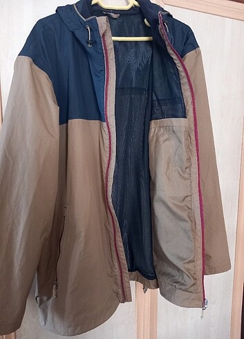 xl Beden camel Renk Decathlon İnce Mont