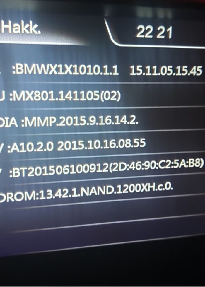 Bmw E90 E91 E92 multimedia ekran - Görsel 2