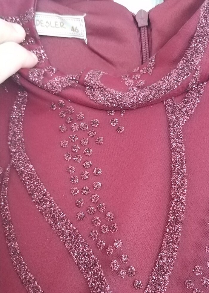 Kina gecesi abiye elbise - Görsel 2