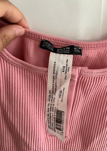 Dilvin pembe crop atlet - Görsel 2