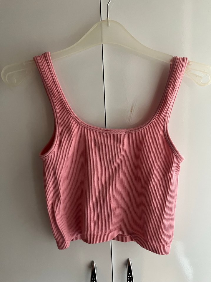 Dilvin pembe crop atlet - Görsel 3