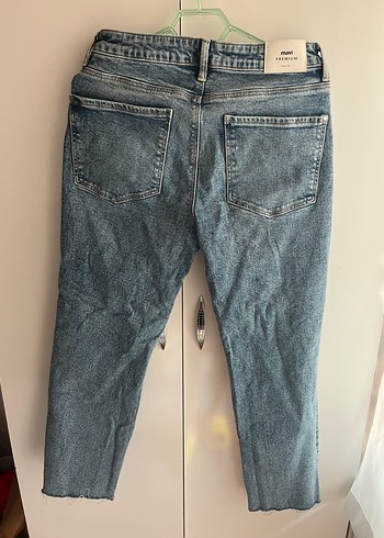 Kadın Mavi Denim Jean - Görsel 3