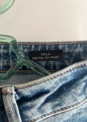 Kadın Mavi Denim Jean - Görsel 4