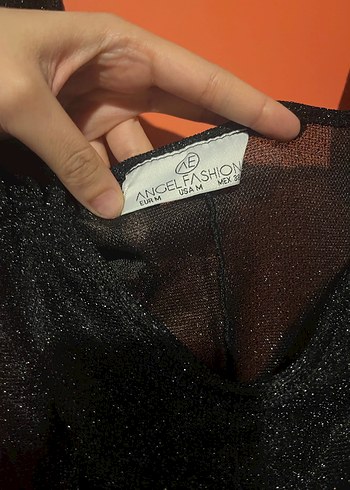 Siyah Mini Gece Elbise - Görsel 5