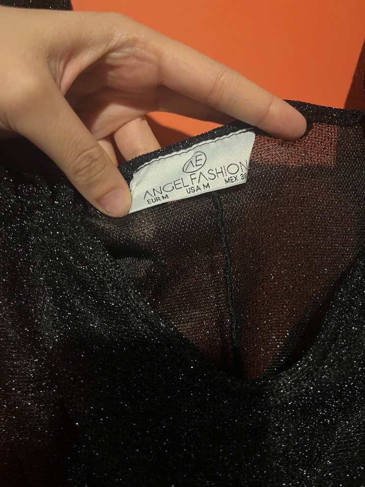 Siyah Mini Gece Elbise - Görsel 5