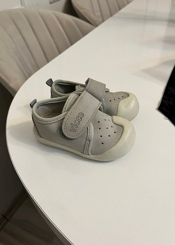 Gri Bebek İlk Adım Ayakkabısı - Görsel 2