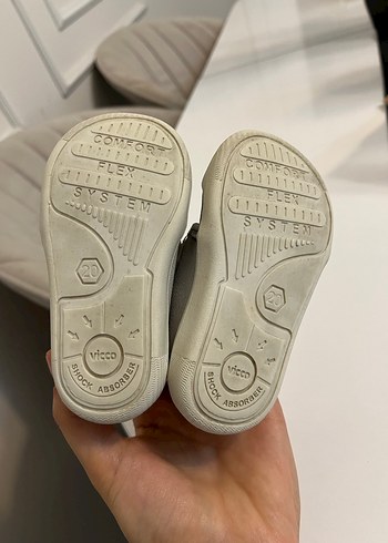 Gri Bebek İlk Adım Ayakkabısı - Görsel 4