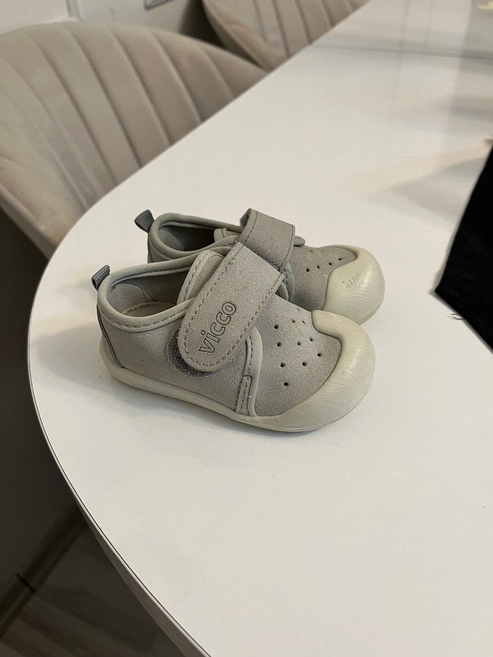 Gri  Bebek İlk Adım Ayakkabısı - Görsel 2