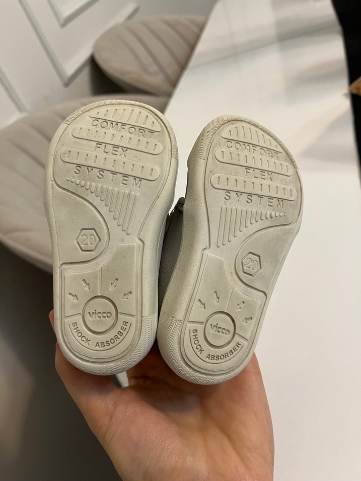 Gri  Bebek İlk Adım Ayakkabısı - Görsel 4