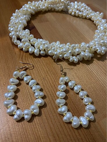 American Vintage İnci Kolye Set