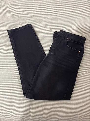 s Beden siyah Renk Straight jean