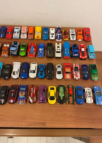  Beden 112 ADET HOT WHEELS OYUNCAK KOLEKSİYONLUK ARABALAR