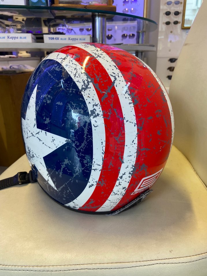 Torc T-50 Rebel Star Açık vizörlü Motosiklet Kaskı - Görsel 4