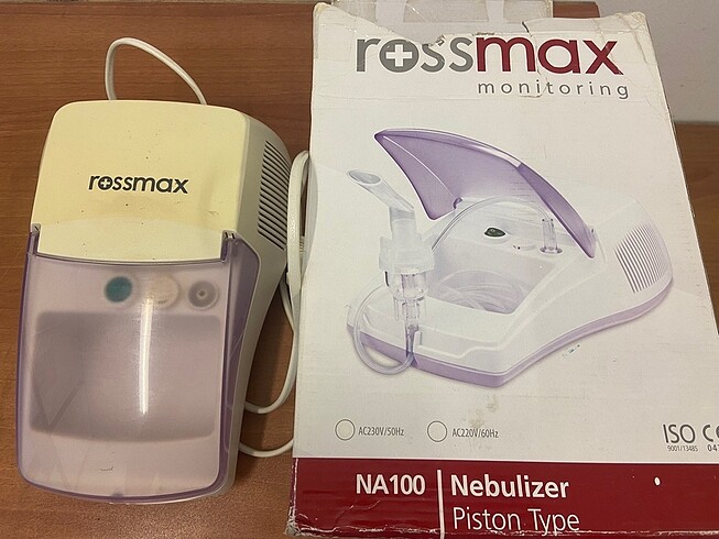 ROSSMAX NEBULİZER BUHAR MAKİNESİ RESMİNDEKİ GİBİ PARÇALARI EKSİK