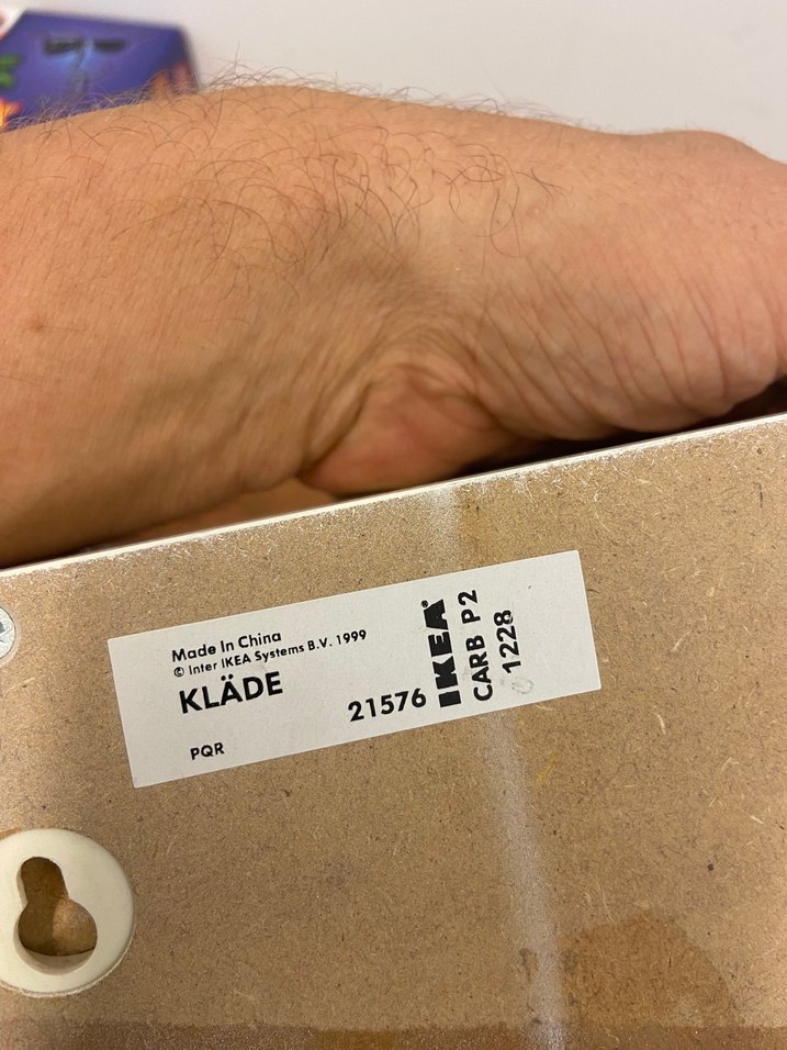 IKEA KLADE AHŞAP DUVAR ASKISI - Görsel 2