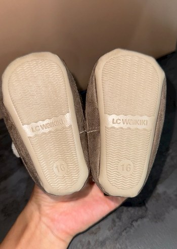 LC Waikiki Kahverengi Süet Erkek Bebek İlk Adım Ayakkabısı
