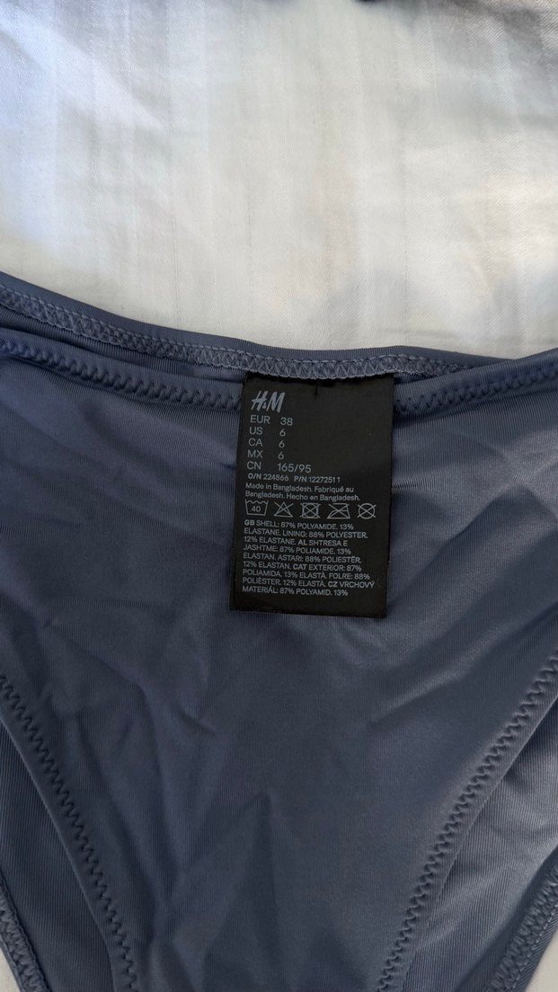 Mavi Sade Kadın Bikini Takımı - Görsel 2