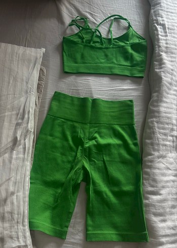 Alt üst takım tayt kısa atlet orginal - Görsel 2