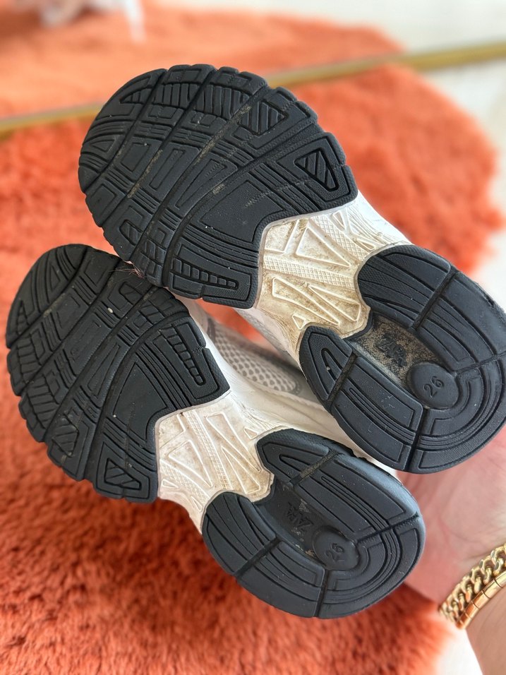 Kız Çocuk Beyaz Spor Ayakkabı - Görsel 4