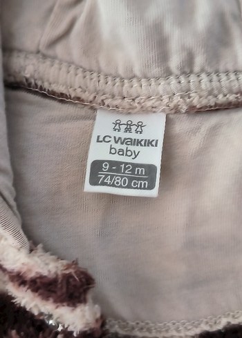 Kahverengi Zebra Desenli Bebek Tulumu - Görsel 2