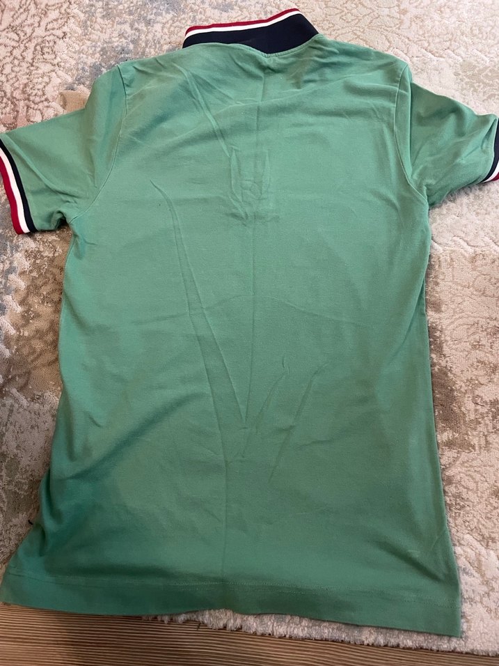 Yeşil Düğmeli Erkek Polo Tişört - Görsel 2