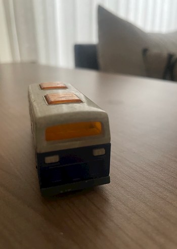 Beyaz Lufthansa Oyuncak Otobüs - Görsel 4