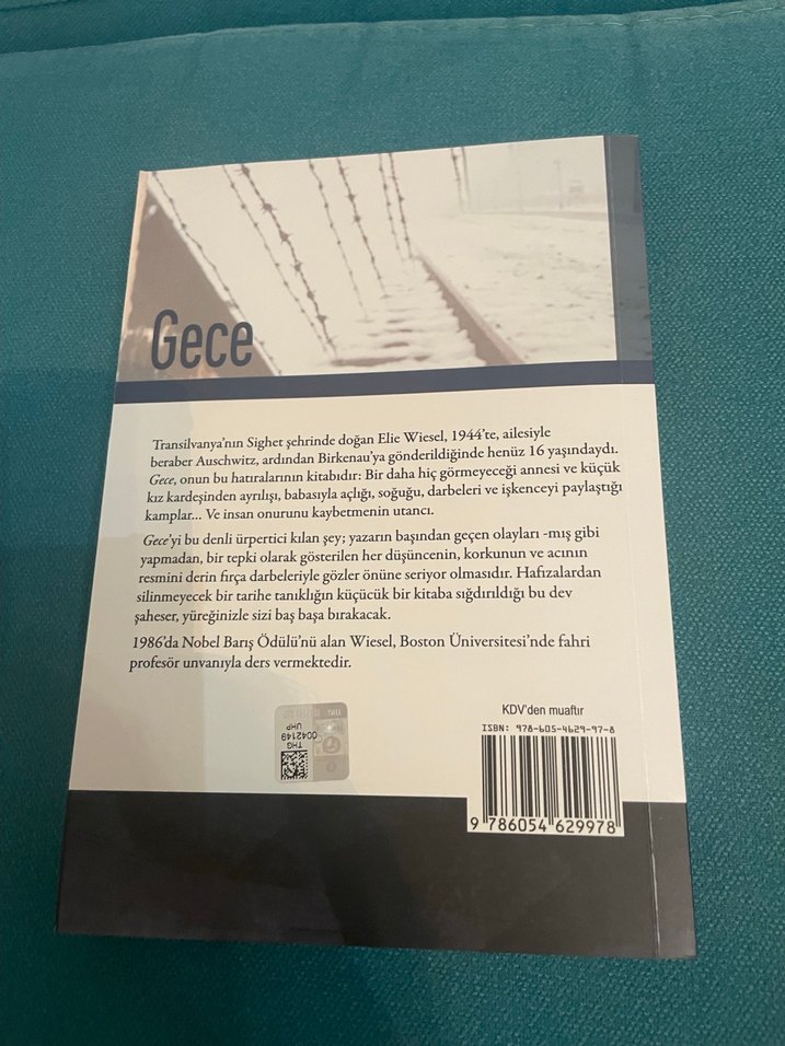 Gece - Elie Wiesel - Görsel 2