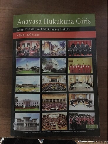 Anayasa Hukukuna Giriş