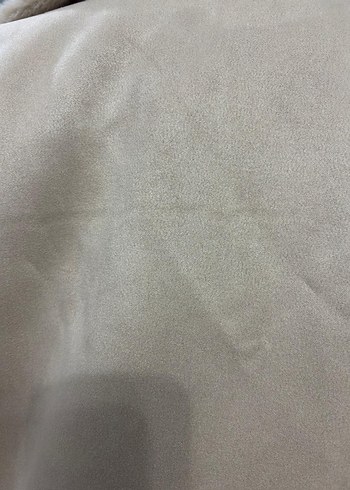 Beyaz Kürklü Bol Kesim Kadın Ceket - Görsel 9