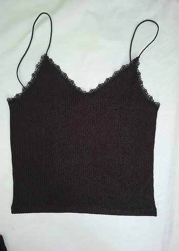 l Beden Siyah Dantel Detaylı Kolsuz Mini Pijama Takımı