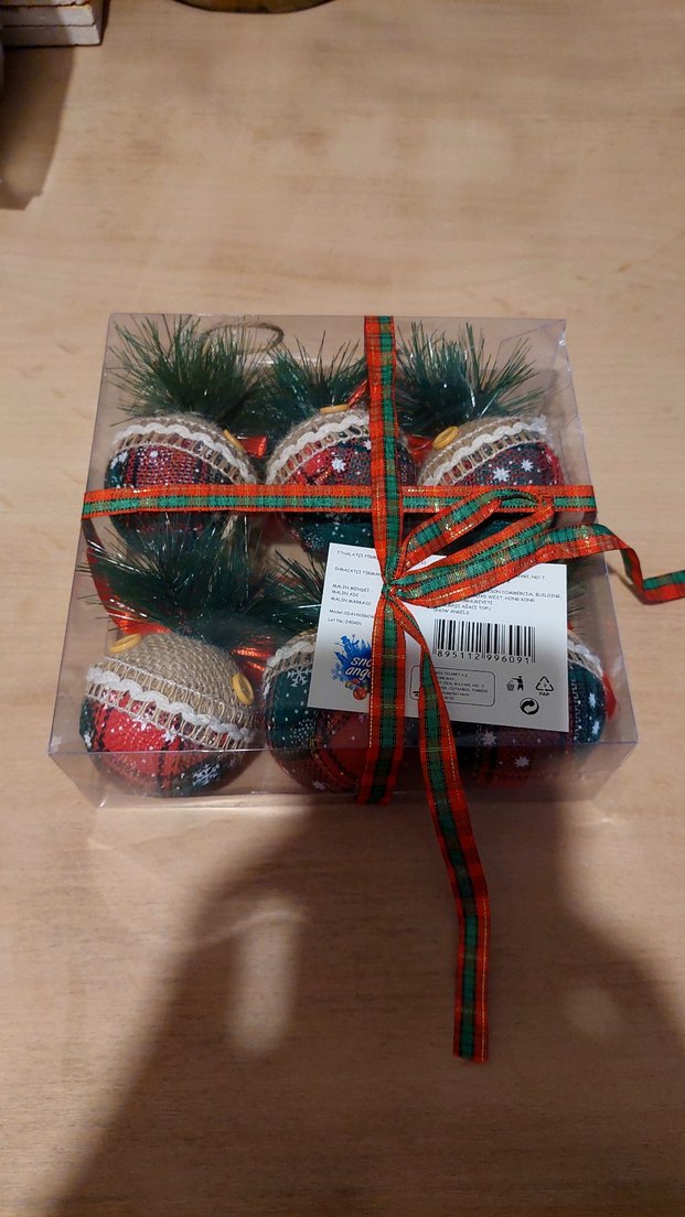 Renkli Yılbaşı Süs Topları Seti - Görsel 2