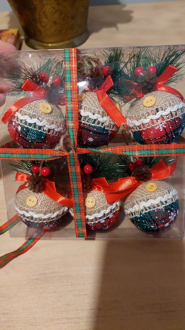 Renkli Yılbaşı Süs Topları Seti - Görsel 5