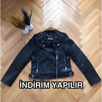 SİYAH DERİ CEKET