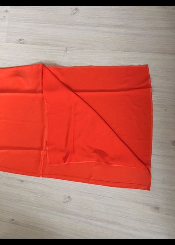 Mini Boden boden marka kadın nar çiçeği/turuncu Uzun saten Etek